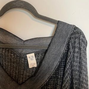Free people we the free south side thermal top gray small
